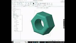 Computer Aided Machine Drawing  EXP 8  3D Modelling and Assembly drawing of Eccentric  CREO Part-3