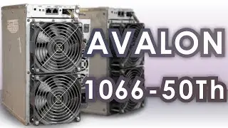 CANAAN AVALON 1066 - 50Th/s | ОБЗОР | ДОХОДНОСТЬ | ЭНЕРГОЭФФЕКТИВНОСТЬ АСИКА