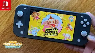 Super Monkey Ball: Banana Blitz HD Nintendo Switch Lite Gameplay