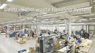 Lundberg Tech Central label waste handling system