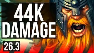 OLAF vs MORDEKAISER (TOP) | 44K damage | NA Master | 26.3