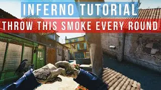 YOU MUST KNOW THIS SMOKE ON INFERNO #csgo #tutorial #counterstrike2