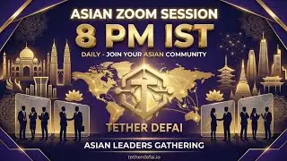 🚀 Tether DeFAI 🚀 LIVE 🔴 09Jan2026 Special Zoom Session In Hindi Language