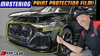 2025 Audi RSQ8 Front Bumper PPF Installation - CORE Paint Protection Film Kit Training