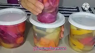 PICKLES CASEROS- (ASMR) - FACIL Y RAPIDO RECETA #3 de la serie RECETAS NAVIDE&Ntilde;AS
