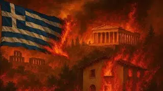 MOURNING! THE BIGGEST fires in the history of Greece