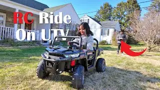Hikole 24V Kids Ride On RC UTV With Electric Dump Bed - Review