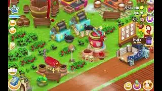 Nuevas decoraciones de Maggie ahora en marr&oacute;n en Hay Day