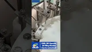 20ML CBD Cigarette Oil Filling Machine | CBD oil filling machine | smoke filling machine