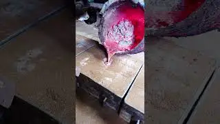 Witness the Incredible Art of Molten Metal Pouring! #shorts #fy #fyp
