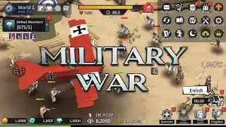 MILITARY WAR - Idle Strategy RPG! New War Game