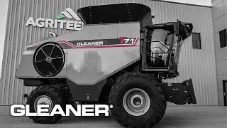 GLEANER T71 Combine Walkaround Footage