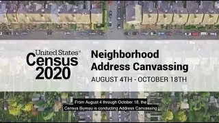 Address Canvassing for the 2020 Census