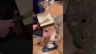 Loota Cajon Kit Setup @lootapercussion #vicfirth #zildjian #cajon #drums #strajkstudios