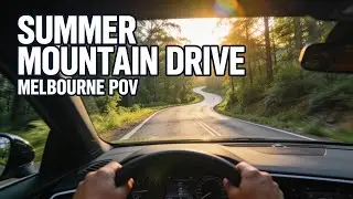 POV Mountain Drive Near Melbourne | Scenic Road Experience 🇦🇺