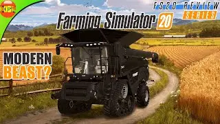 Massey Ferguson Ideal 9T Review in | Farming Simulator 20 | fs 20 fs20
