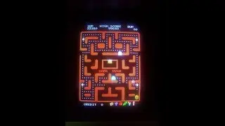 Ms. Pac Man  plus -  fast / speed -    Arcade Gameplay Highscore  3 lives
