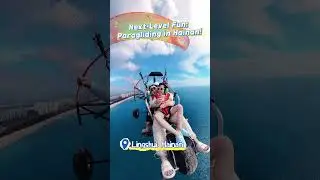 Soar Above It All: Paragliding Over Lingshui's Qingshui Bay