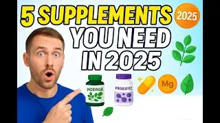 🌿 5 Supplements You NEED in 2025 💊✨
