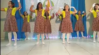 Tudo foi criado por Deus- Aline Barros (Coreografia)