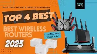 Top 4 - Best Wireless Routers 2023 [ This one has 5700 MPs speed]