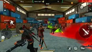 Free Fire 🔥 Zombie Hunt 🕹️ Normal stage | Lone wolf mode | Gameplay 🎮
