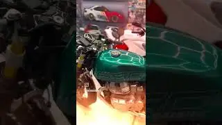 HUNTER GREEN WRAP.... #ROYALENFIELD #GT650 #automobile #ytshort #ytshorts  #bullet #modified  #love