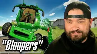 The LAST FS22 Bloopers - DjGoHam Gaming
