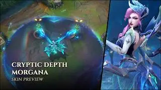 Cryptic Depth Morgana Skin Preview || League Of Legends Wild Rift