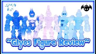 Giodraxus wave 5 glyos figures review. (Spaced Out Design)