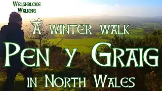 A winter walk up Pen Y Graig in North Wales