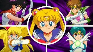 Sailor Moon Arcade - All Bosses & Ending