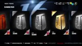 MUT 16 100 Badge Pack Opening!!! PROFIT