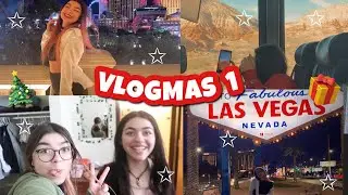 🇺🇸VLOGMAS🇺🇸¿Cómo se celebra thanksgiving en US? + Viaje a Las Vegas!! 🎄