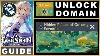 Genshin Impact Hidden Palace of Guizang Formula Unlock | Domain Puzzle Guide