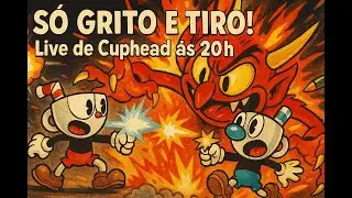 🎮Chef&atilde;o atr&aacute;s de chef&atilde;o e a gente s&oacute; grita &ndash; Cuphead em dupla!🎯#8