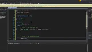 How to Create a Class (C++)