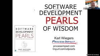 Webinar: Software Development Pearls of Wisdom | Karl Wiegers | IIBA Bluegrass