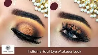 Halo eye | Spotlight Eye makeup | Indian Bridal look