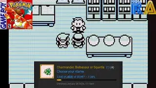 Charmander, Bulbasaur or Squirtle 🏆 Pokemon Red ep. 1