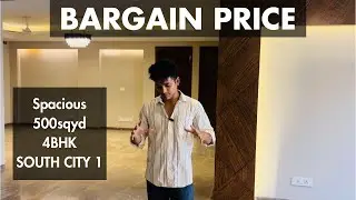 500 Sq.Yd Builder Floor | 4 BHK | South city 1 | Near Metro | Gurgaon