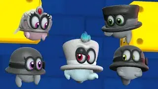 Cappy Tiara and Bonneters  Halloween in Cap Kingdom Collab