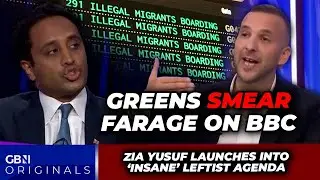 WATCH: Zia Yusuf CONFRONTS 'INSANE' Greens after shocking Reform UK SMEAR on BBC Question Time