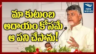 AP CM Chandrababu Naidu Says He Started 'Heritage' For The Livelihood Of His Family | New Waves