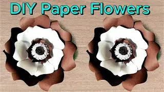 🌸 DIY Paper Flowers – Easy & Beautiful Craft Idea