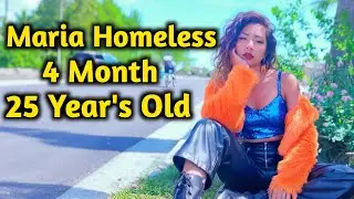 4 Month Homeless Maria || Lives On Tha Street || Homeless interview Street 