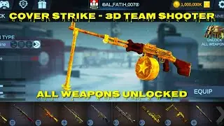 Cover Strike - 3D Team Shooter All 16 Weapons Premium Unlocked New Mode