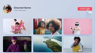 Follow Me Youtube Promo After Effects Templates