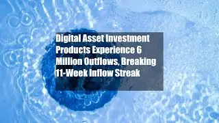 Digital Asset Investment Products Experience $16 Million Outflows,