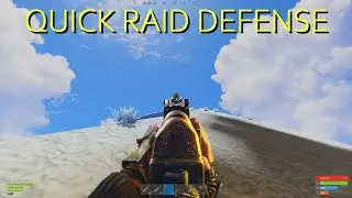 Rust - QUICK RAID DEFENSE FROM CLAN + PvP HIGHLIGHTS